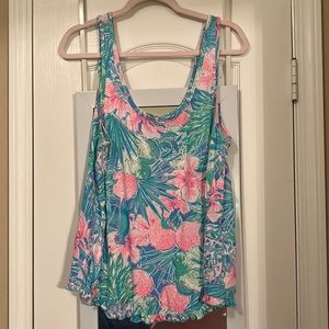 Lilly Pulitzer Pajama Tank Top Size L
